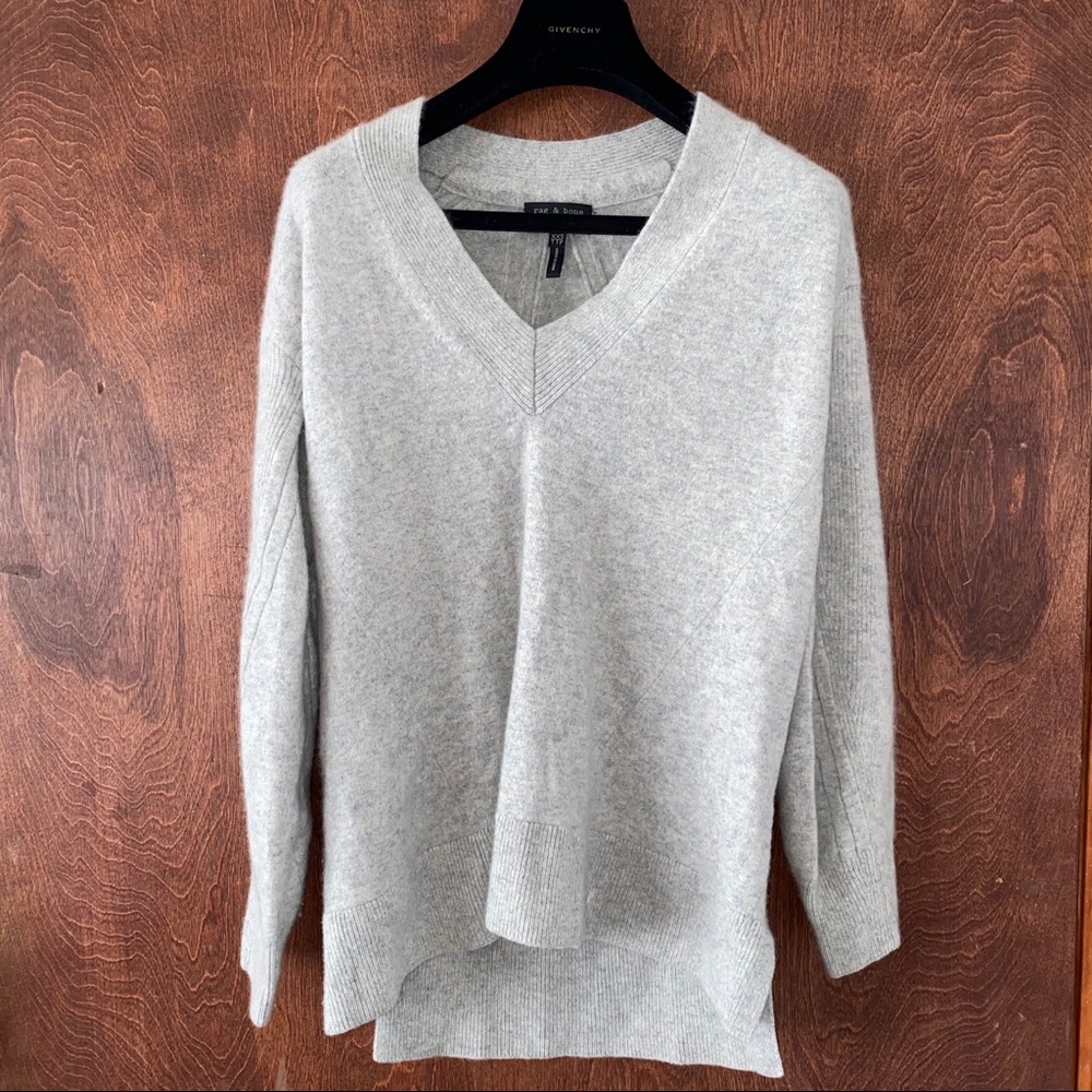 Deep V Sweater